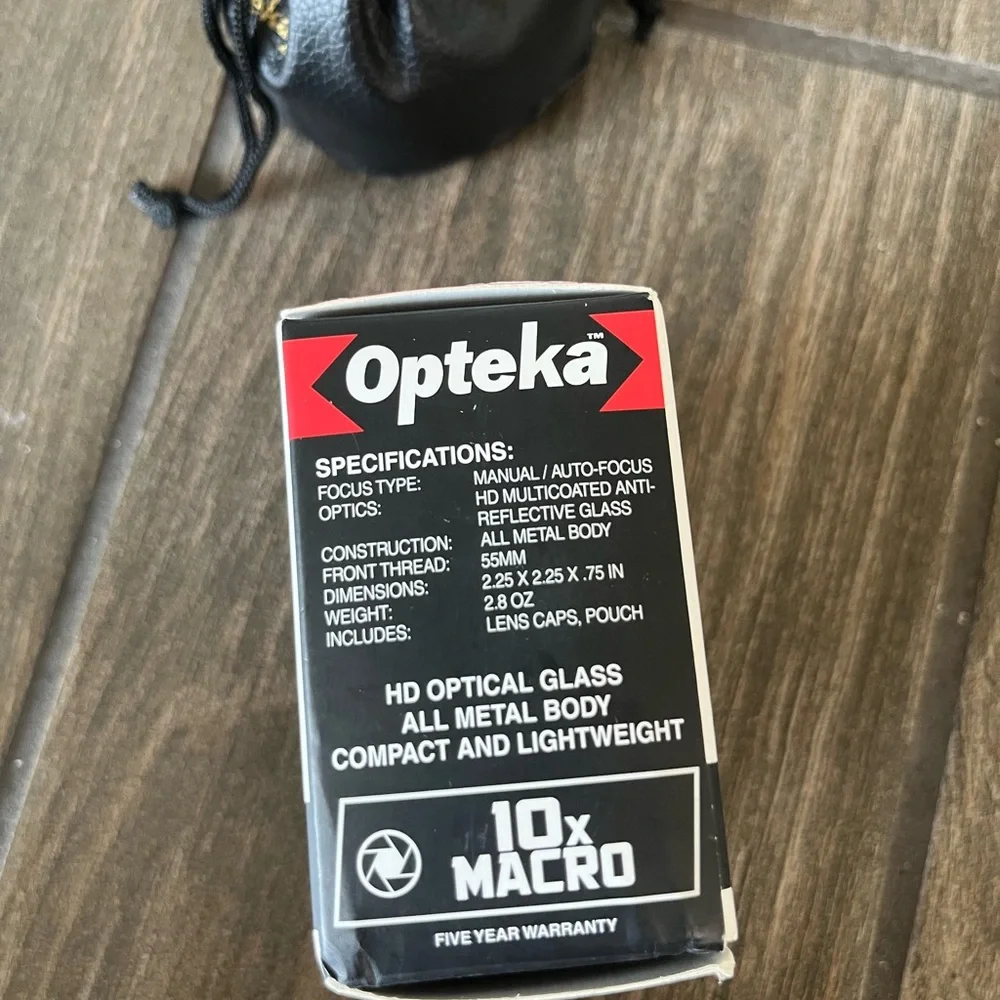 Opteka 55mm 10x Macro Lens